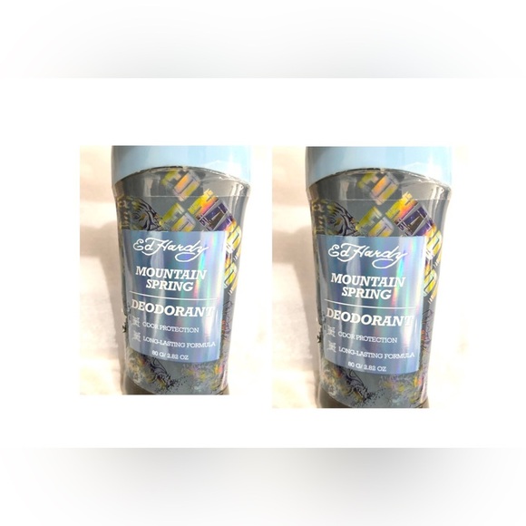 Ed Hardy mountain spring‎ odor protection deodorant 2pack new - Picture 10 of 14